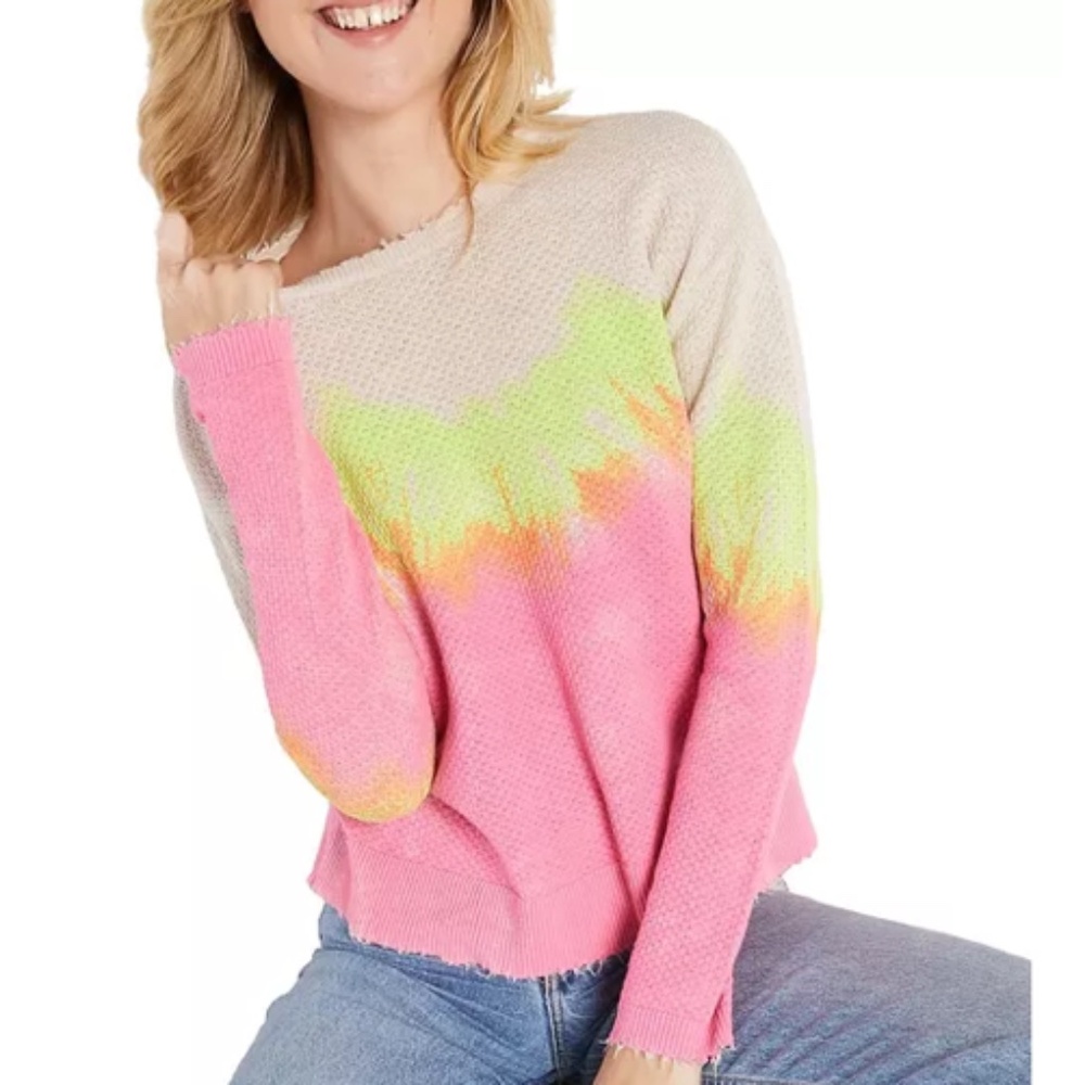Lisa Todd Sunrise glow sweater, Med. CB2062